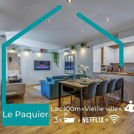 אנסי Le Paquier - Mycosyapart, Vieille Ville, Calme, Lac 100M, Netflix מראה חיצוני תמונה
