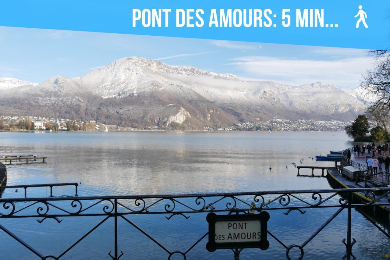 אנסי Le Paquier - Mycosyapart, Vieille Ville, Calme, Lac 100M, Netflix מראה חיצוני תמונה